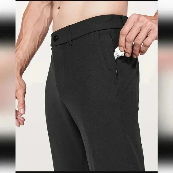Lululemon Commission Pant Slim *Warpstreme 32"Black (First Release) - Picture 4 of 8